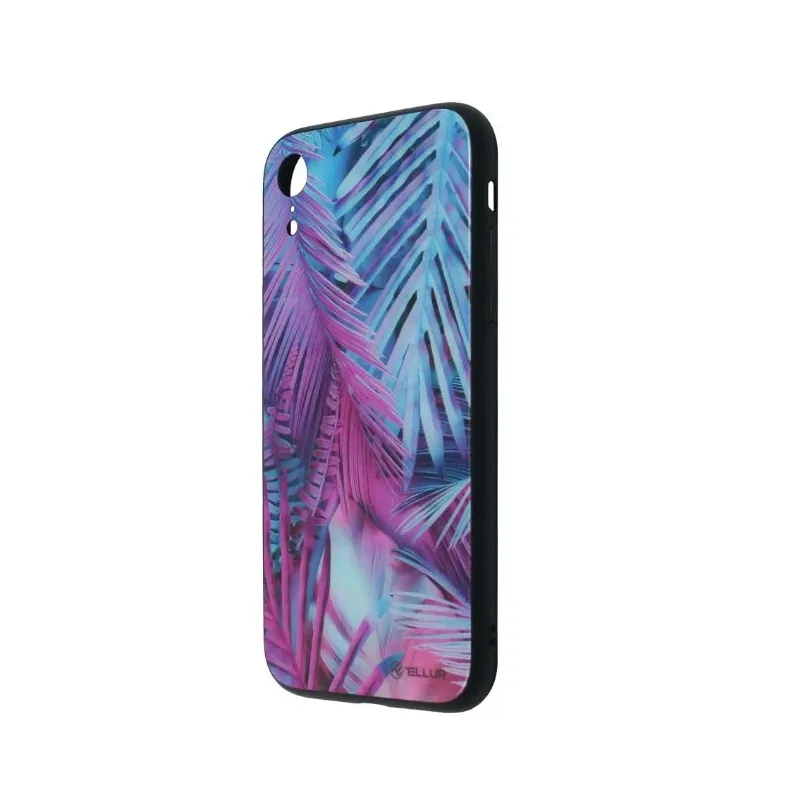 Tellur Cover Glass print for iPhone XR palm
