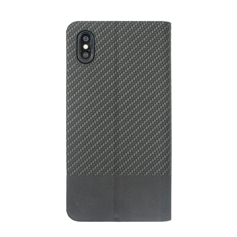 Tellur Book Case Carbon for iPhone XS black