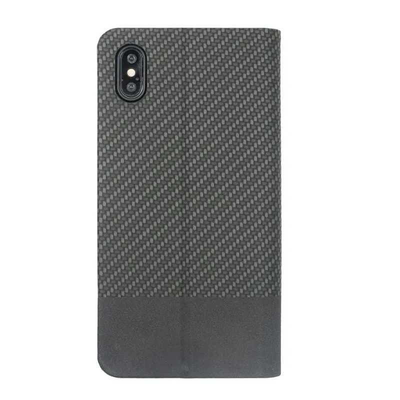 Tellur Book Case Carbon for iPhone XS MAX black