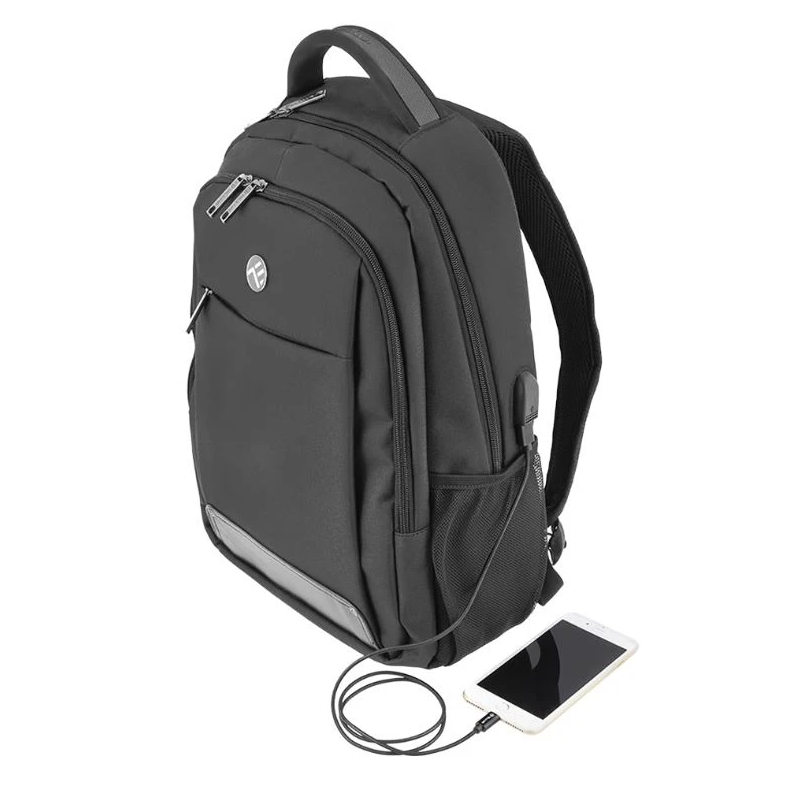 Tellur 15.6 Notebook Backpack Companion, USB port, Black