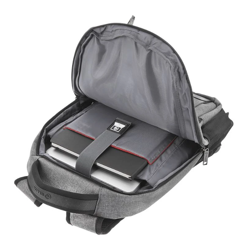 Tellur 15.6 Notebook Backpack Companion, USB port, Gray