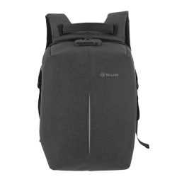 Tellur 15.6 Notebook Backpack Antitheft V2, USB port, Black