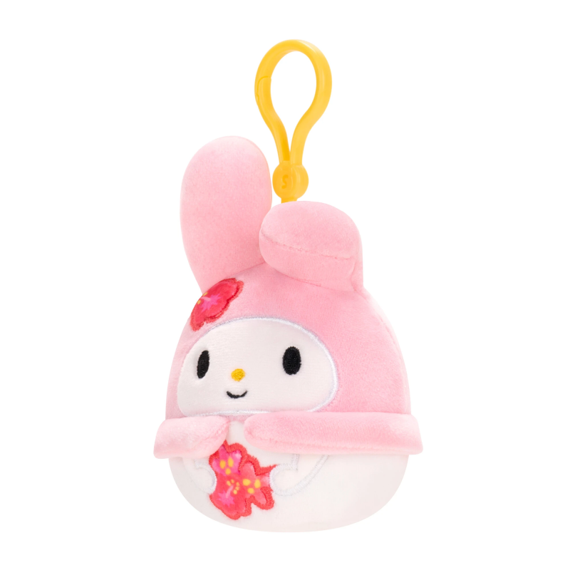 SQUISHMALLOWS HELLO KITTY W25 Piespraužama plīša rotaļlieta, 8 cm