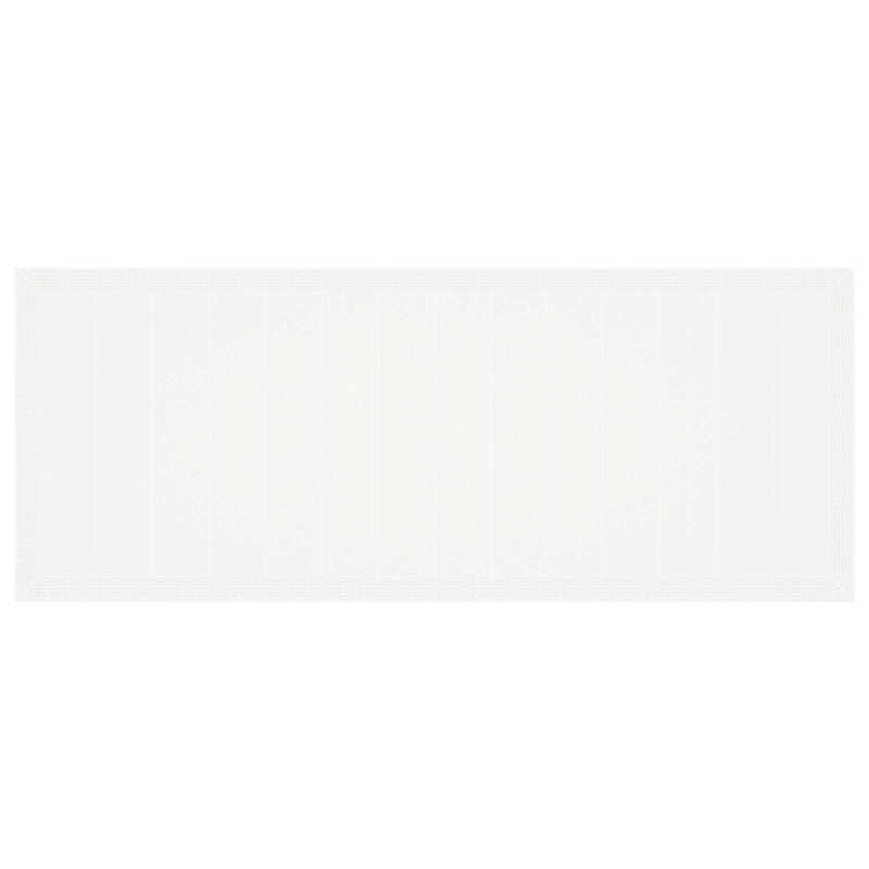 vidaXL Dārza ēdamgalds 9 pcs Gaiši pelēks Polt rattan