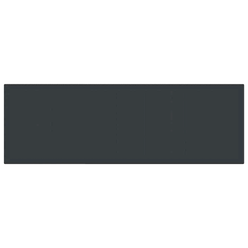 vidaXL Dārza ēdamgalds 11 pcs Antracīts Poliūtu rotangpalma