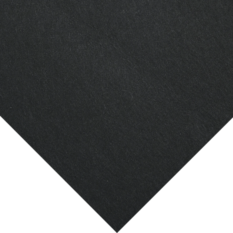 vidaXL Baseina grīdas pārklājs Melna 420 x 220 cm Nesintētā auduma