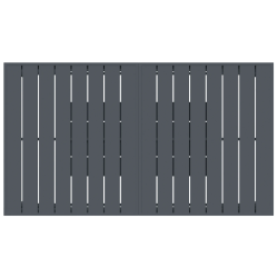 vidaXL Dārza ēdamgalds 7 pcs Antracīts Pulverkrāsots tērauds