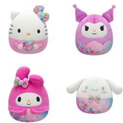 SQUISHMALLOWS HELLO KITTY W25 Plīša rotaļlieta, 20 cm