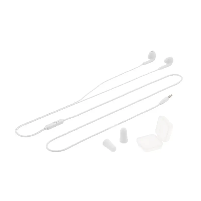 Tellur In-Ear Headset Fly, Noise Reduction Memory Foam Ear Plugs White