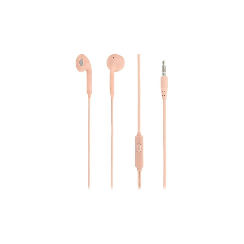 Tellur In-Ear Headset Fly, Noise Reduction Memory Foam Ear Plugs Pink