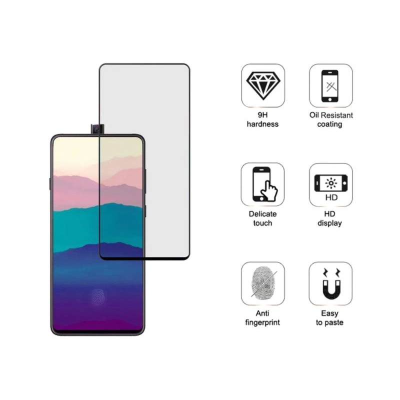 Tellur Tempered Glass 2.5D Full Glue for Samsung Galaxy A90 black