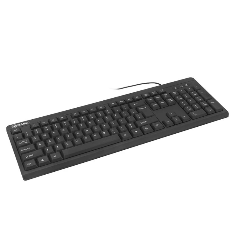 Tellur Basic Wired Keyboard US, USB Black