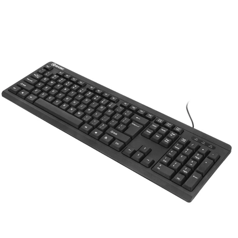 Tellur Basic Wired Keyboard US, USB Black