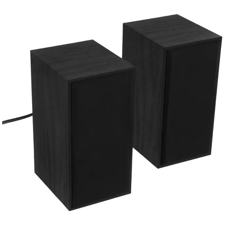 Tellur Basic 2.0 Speakers, 6W, USB-Jack, Wooden case, Volume control, Black