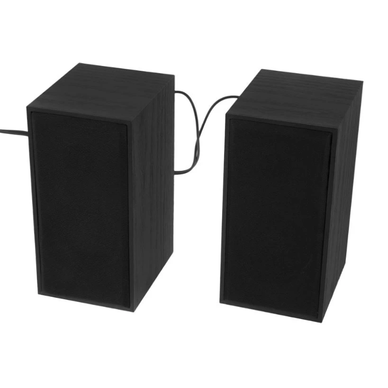 Tellur Basic 2.0 Speakers, 6W, USB-Jack, Wooden case, Volume control, Black