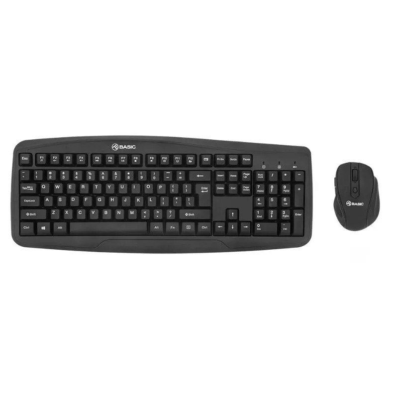 Tellur Basic Wireless Keyboard and Mouse Kit Black