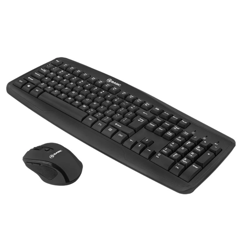Tellur Basic Wireless Keyboard and Mouse Kit Black
