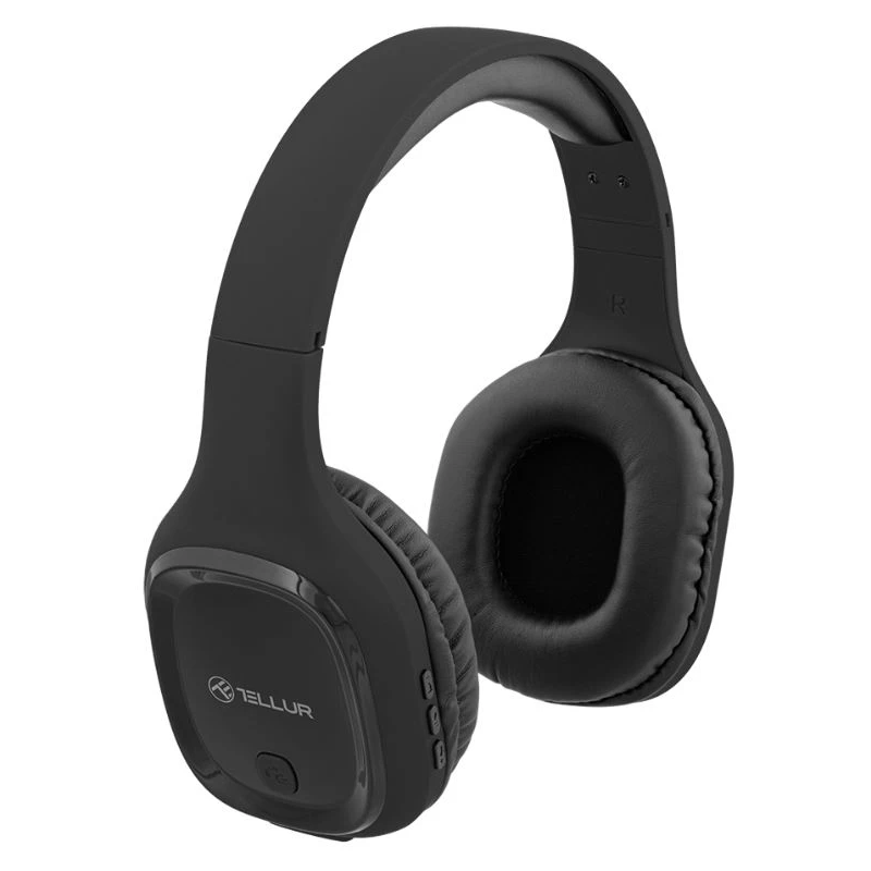Tellur Bluetooth Over-Ear Headphones Pulse Black