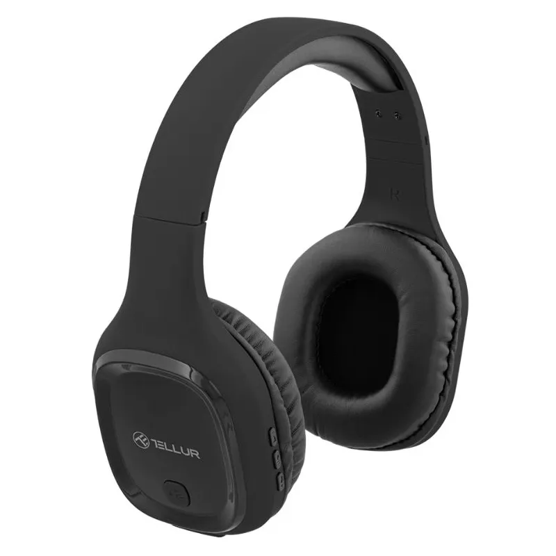 Tellur Bluetooth Over-Ear Headphones Pulse Black