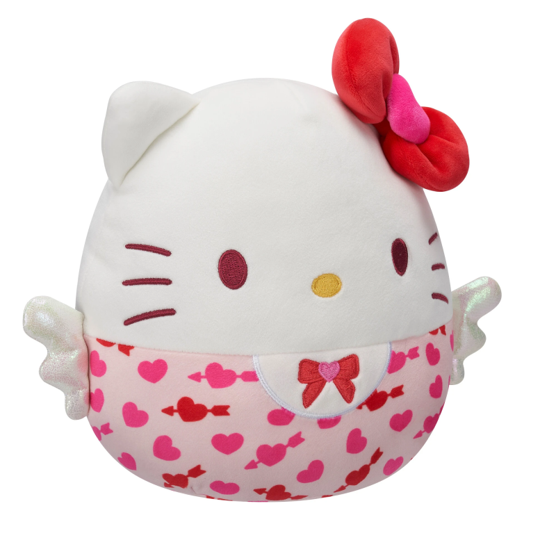 SQUISHMALLOWS HELLO KITTY Plīša rotaļlieta, Valentīndienas sērija, 20 cm