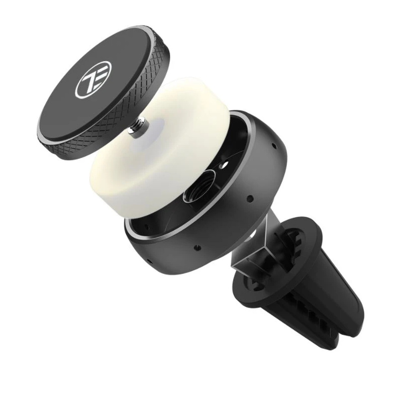 Tellur FreshDot Car, Fragrance Kit Lemon, Air Vent mount, Grey