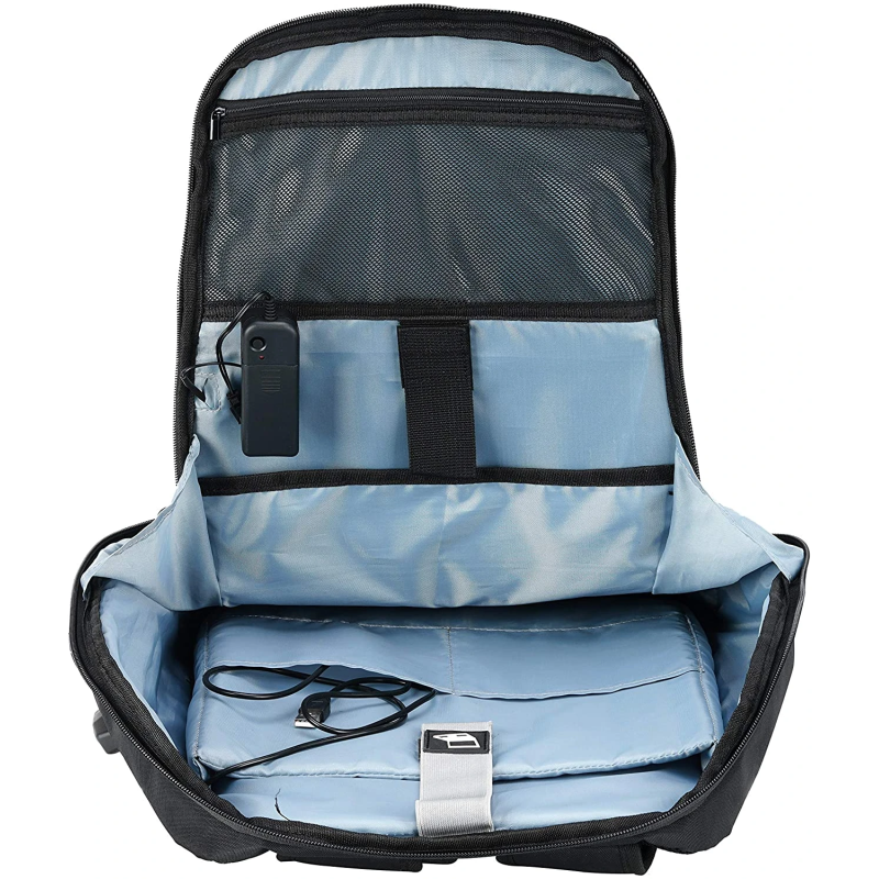 Tellur 15.6 Notebook Backpack Illuminated Strip, USB port, black