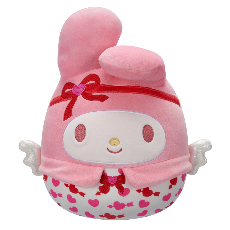SQUISHMALLOWS HELLO KITTY Plīša rotaļlieta, Valentīndienas sērija, 20 cm
