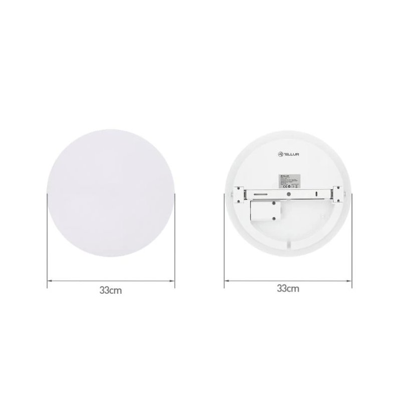Tellur WiFi LED Ceiling Light, 24W, Round