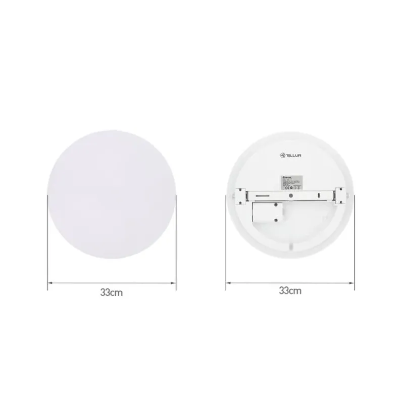 Tellur WiFi LED Ceiling Light, 24W, Round