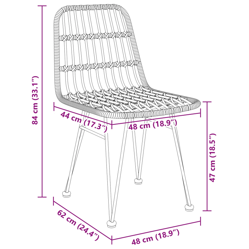 vidaXL Dārza ēdamgalds 5 pcs Melna Tērauds ar pulverkrāsas pārklājumu