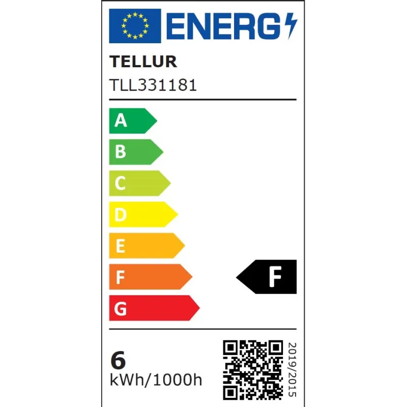 Tellur WiFi Filament Smart Bulb E27 Clear, White-Warm, Dimmer