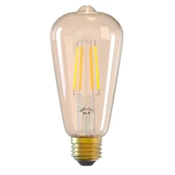 Tellur WiFi Filament Smart Bulb E27, Amber, White-Warm, Dimmer
