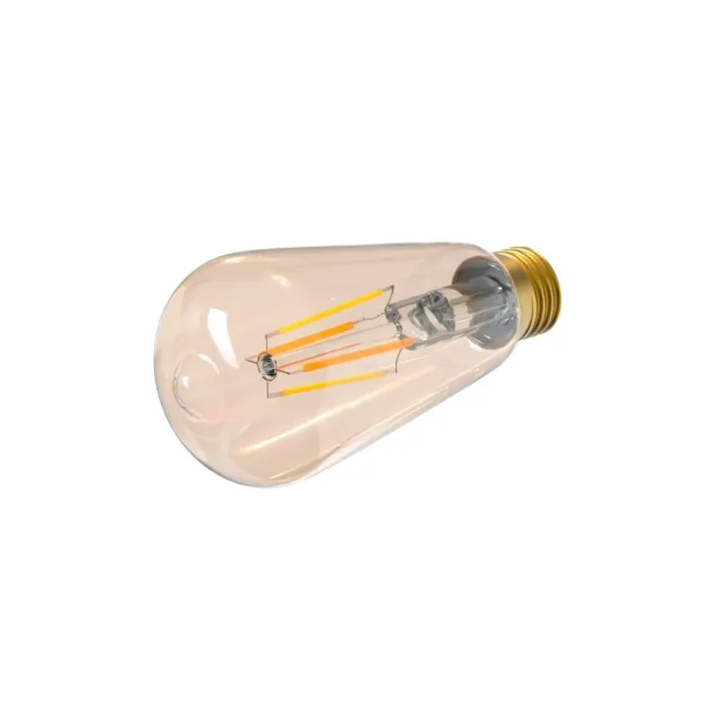 Tellur WiFi Filament Smart Bulb E27, Amber, White-Warm, Dimmer