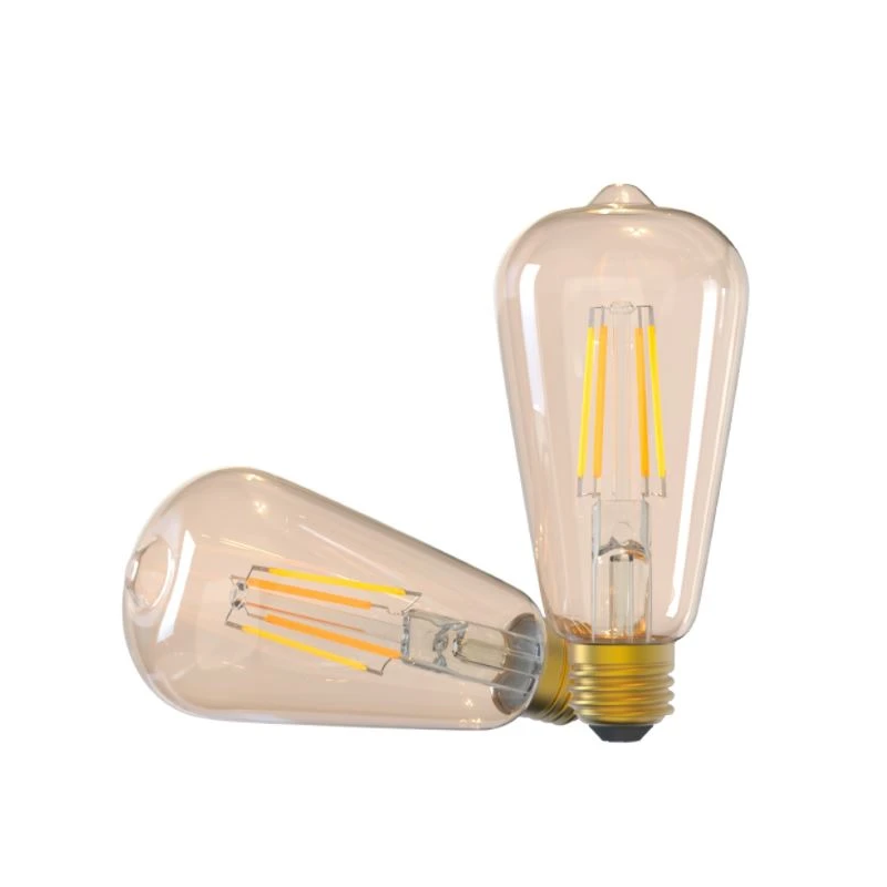 Tellur WiFi Filament Smart Bulb E27, Amber, White-Warm, Dimmer