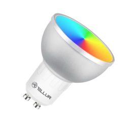 Tellur WiFi LED Smart Bulb GU10, 5W, White-Warm-RGB, Dimmer
