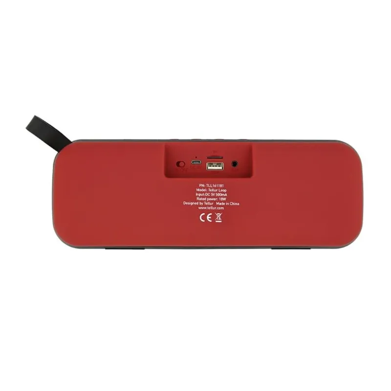 Tellur Bluetooth Speaker Loop 10W Red