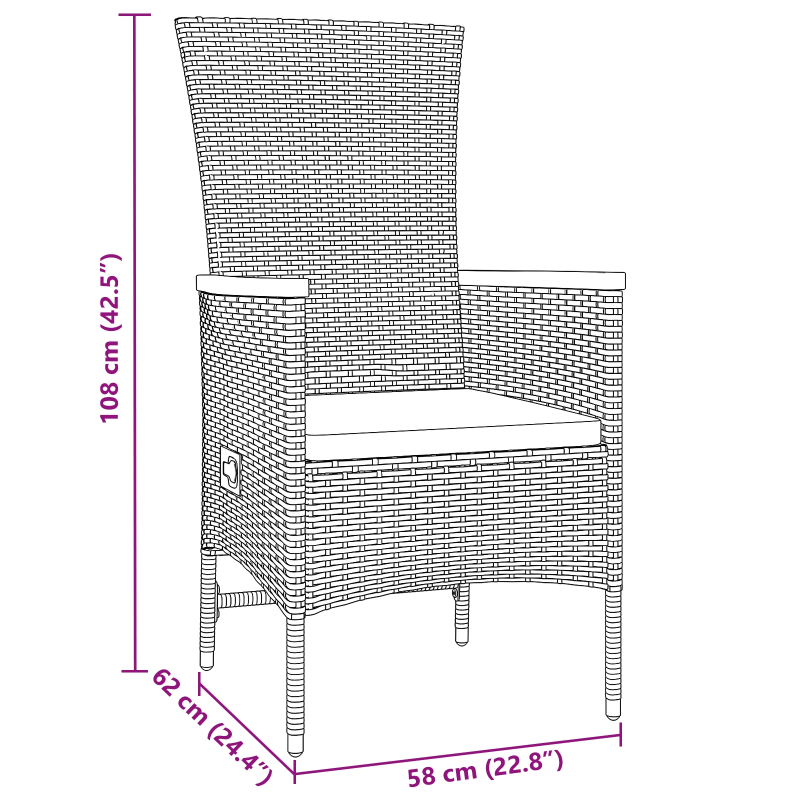 vidaXL Dārza ēdamgalds 5 pcs Pelēka Tērauds ar pulverkrāsas pārklājumu