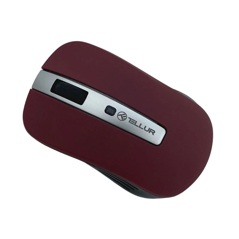 Tellur Basic Wireless Mouse, LED Dark Red