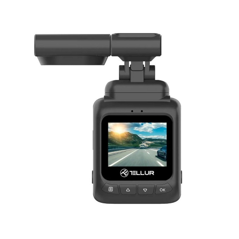 Tellur Dash Patrol DC2 FullHD 1080P, GPS Black