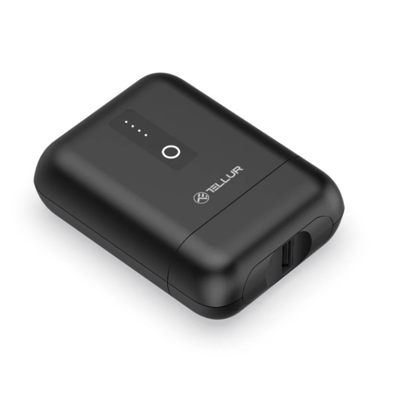 Tellur PD101 Power Bank 10000mAh QC3.0+Type-C PD 30W Black