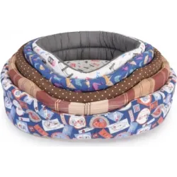 Camon Ovāla guļvieta Royalina 40cm, daudzkrāsainā