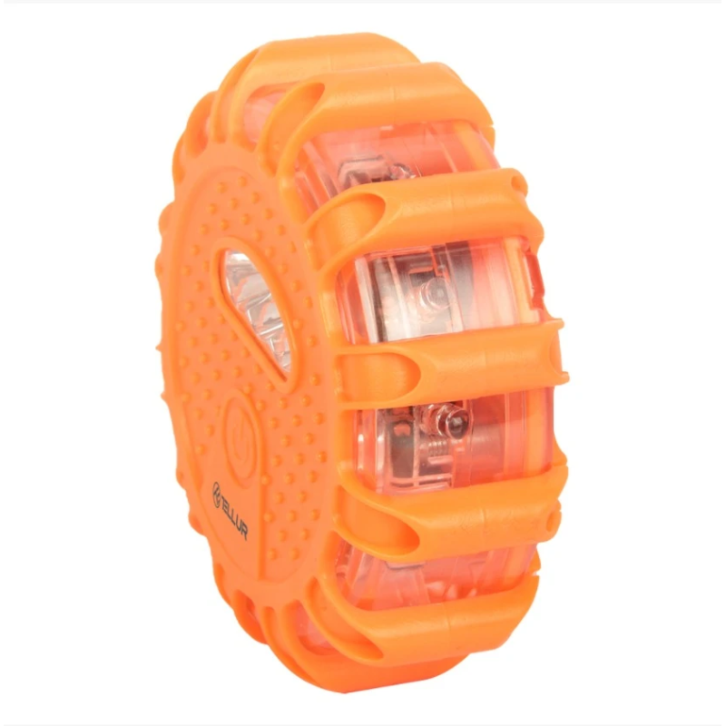 Tellur Basic LED Emergency Signal And Flashlight, 3 x AAA, Magnetic, Orange