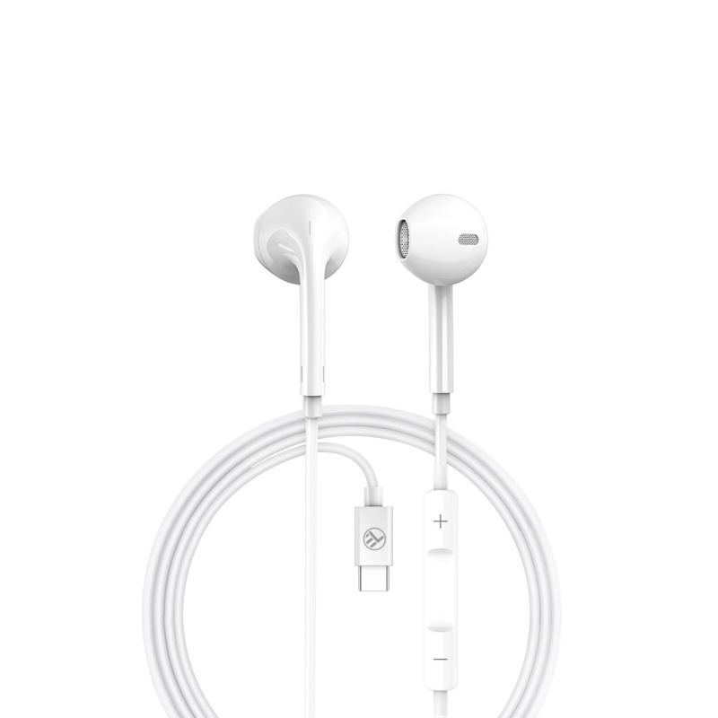 Tellur Basic Urbs In-Ear Headset Series Type-C White