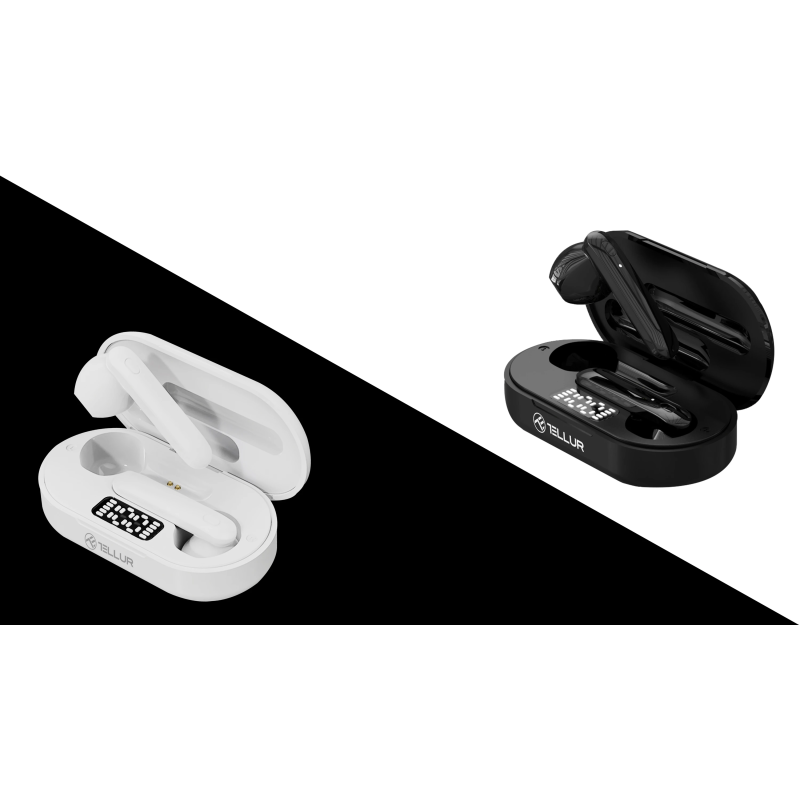 Tellur Flip True Wireless Earphones White