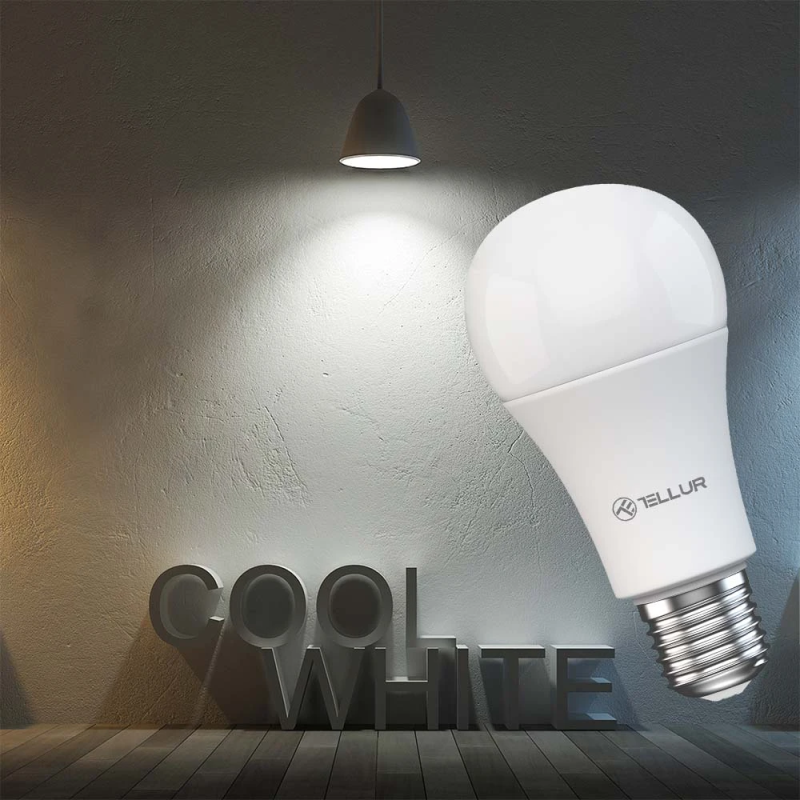 Tellur Smart WiFi Bulb E27, 9W, White-Warm, Dimmer