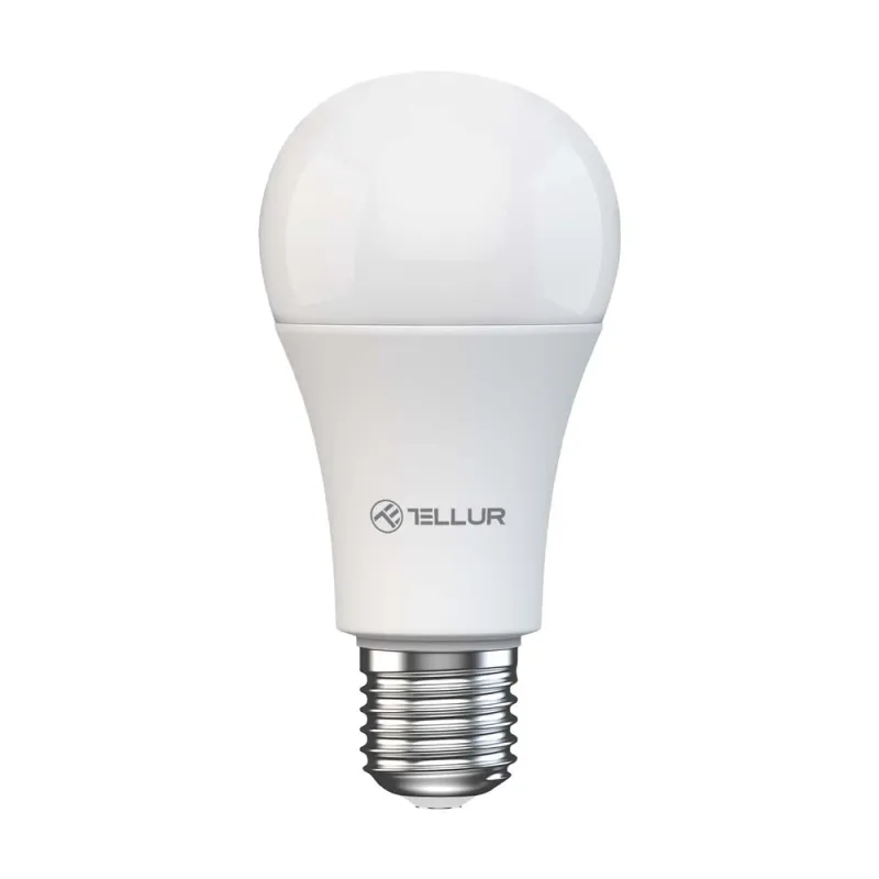 Tellur Smart WiFi Bulb E27, 9W, White-Warm-RGB, Dimmer