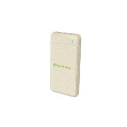 Tellur PD103 Green Power Bank 10000mAh, 2xQC3.0 + PD 18W cream