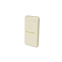 Tellur PD103 Green Power Bank 10000mAh, 2xQC3.0 + PD 18W cream
