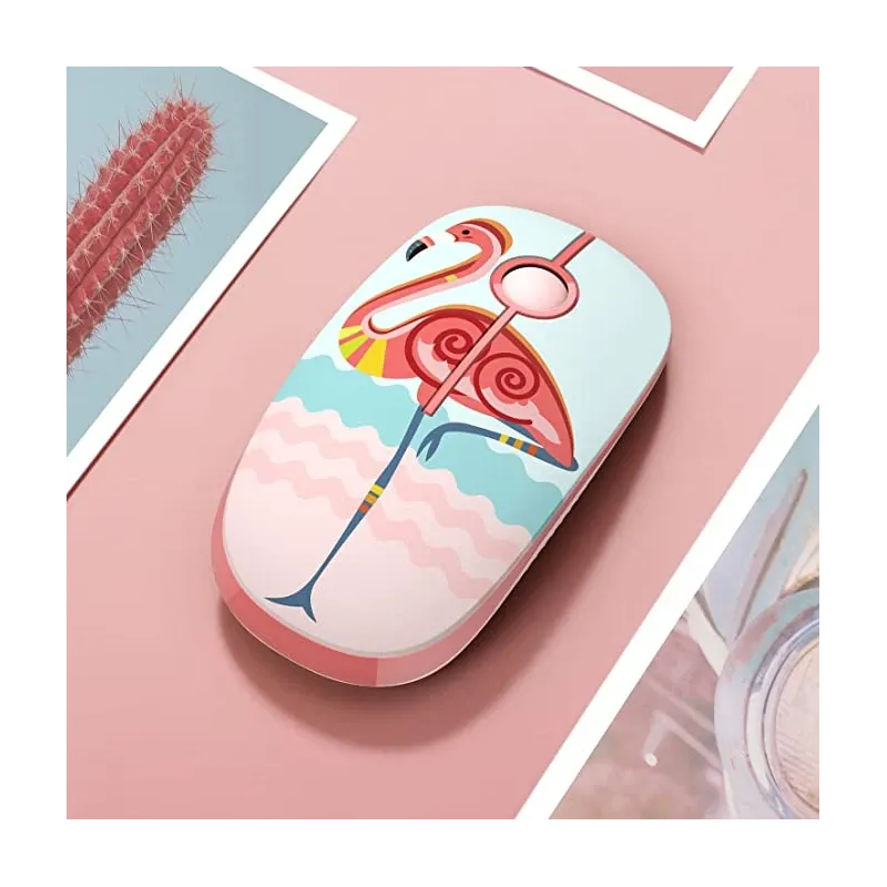 Tellur Kids Wireless Mouse Flamingo
