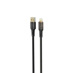 Tellur Data Cable USB to Lightning 2.4A 100cm Black